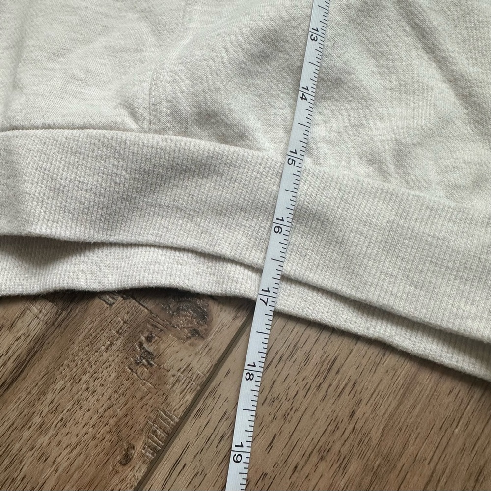 Anthropologie Daily Practice V-Neck Shawl Collar Sweatshirt, Athleisure, Medium - Picture 12 of 12